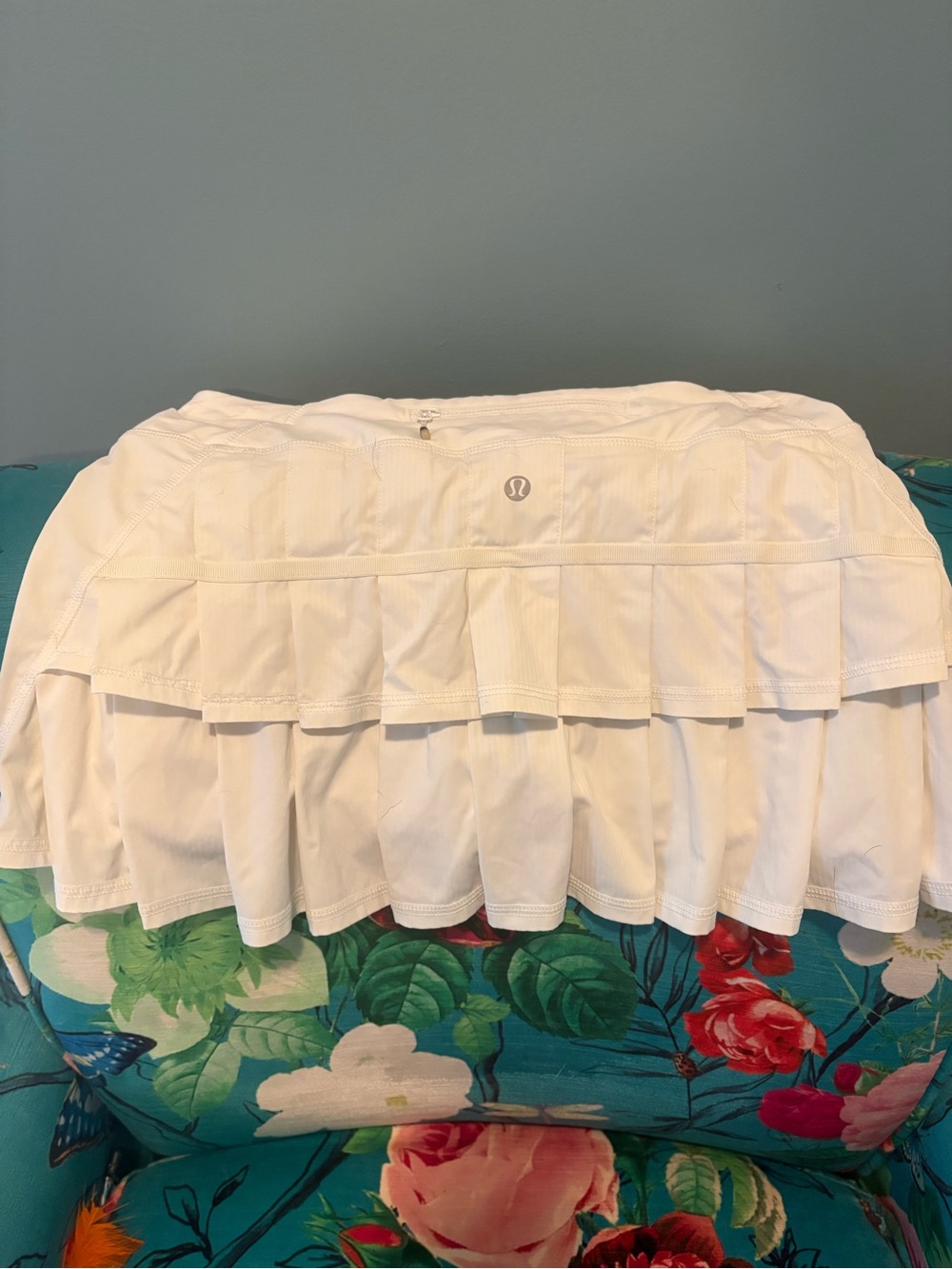 White Lululemon Tennis Skirt